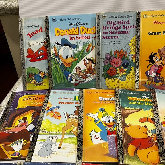 14 Vintage Children’s Books Little Golden Books 14 Books in all - Picture 3 of 11